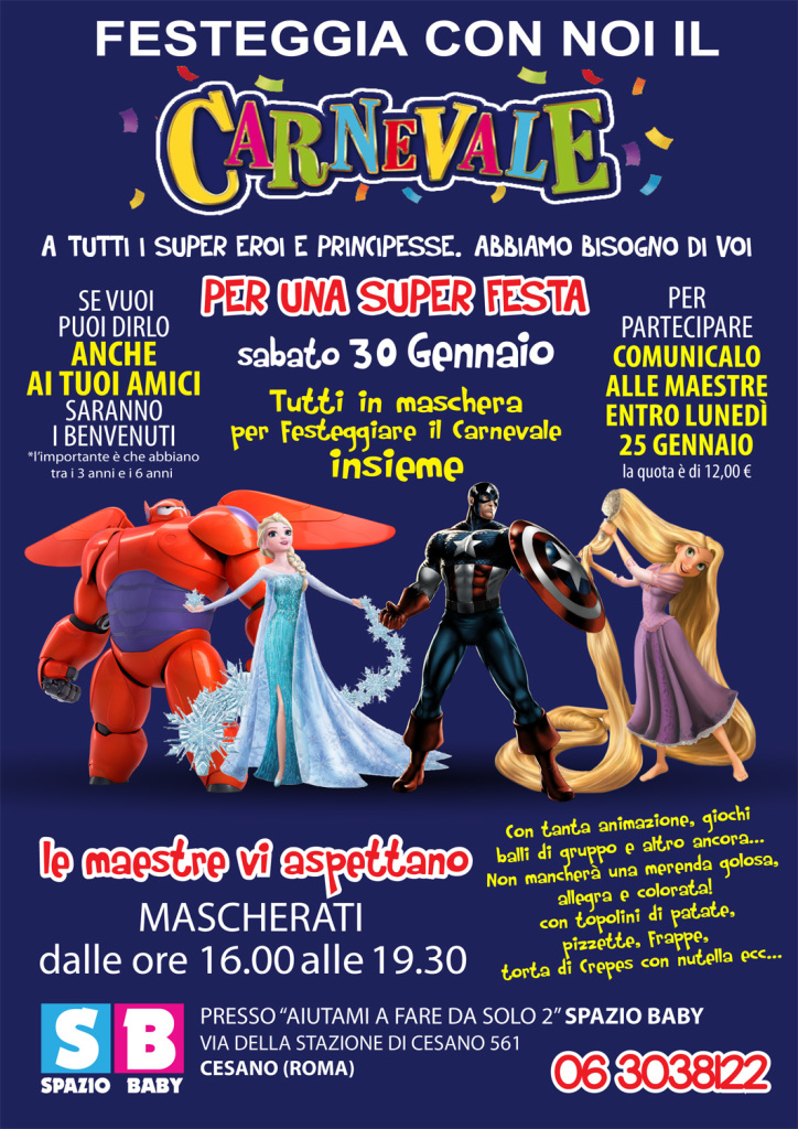 festa carnevale 2016